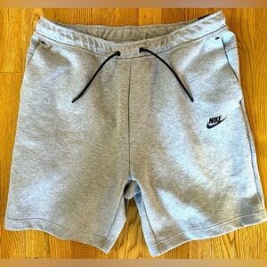 Nike Tech Fleece Shorts Grey Size XL